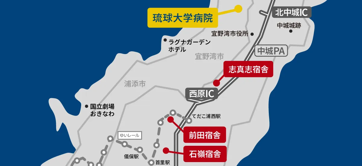 宿舎マップ
